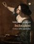 Adriana Cavarero, "Inclinazioni: Critica della rettitudine." Eine Frau malt, konzentriert in einem klassischen Kleid.