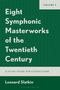 Titel: Volume 2 – Eight Symphonic Masterworks of the Twentieth Century. Unten: Leonard Slatkin, Bloomsbury.