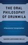 "The Oral Philosophy of Orunmila", "A Decolonial Interpretation", Saheed Adesumbo Bello. Blaues, geometrisches Design.