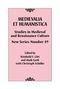 "Medievalia et Humanistica: Studies in Medieval and Renaissance Culture, New Series-Number 49, editiert von Reinhold F. Glei.", Buch