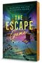 „The Escape Game: This competition is to die for.“ Ein Raum mit Schreibtisch, Büchern, Schädel und offenen Ordnern.