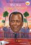 „Who Was Sidney Poitier?“ Text auf einer bunten Illustration, ein Mann im Anzug winkt auf einem roten Teppich., Buch