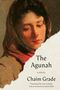 "The Agunah: A Novel" von Chaim Grade, übersetzt von Curt Leviant. Gemälde einer nachdenklichen Frau mit rotem Schal.