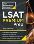 „The Princeton Review LSAT Premium Prep 31st Edition.“ Abgebildet ist eine Waage und Bücher im Hintergrund.