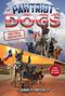 "Pawtriot Dogs: Double Mission. Samuel P. Fortsch. Zwei Bücher in einem." Hunde in Uniform mit amerikanischen Flaggen., Buch