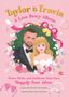"Taylor & Travis: A Love Story Album. Draw, Write, and Celebrate Your Own Happily Ever After." Illustration eines Paares., Buch