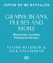"Grains, Beans, Pulses and More: Wholesome Everyday Wholegrain Recipes" von Josiah Meldrum & Nick Saltmarsh. DK Logo.