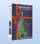 „Madeline's Holiday Gift Set“ und „Two classic board books in one festive box!“ auf einer Geschenkbox mit Turm-Illustration.
