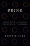 „BRINK: Inside the Race to Free the October 7th Hostages“ von Brett McGurk. Kreise aus roten und grauen Strichen., Buch