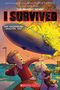 Text: "I Survived", "The Hindenburg Disaster, 1937". Zwei Kinder blicken erschrocken auf ein brennendes Luftschiff.