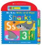 Scholastic Early Scholastic Early Learners: My Busy Write-And-Wipe: Sharks (Scholastic Early Learners), Buch