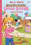 Oben: "Ann M. Martin", "#20", "Karen's Carnival". Kind mit Brille, freudig winkend auf einem bunten Jahrmarkt mit Luftballons., Buch