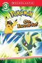 Level 3 Reader. Pokémon. Go, Lucario! Pikachu mit Kappe und Lucario in Aktion, im Hintergrund strahlendes Licht., Buch