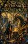 "The Boy Who Befriended the Forest Dragon." Ein Junge streichelt einen großen, grünen Drachen, umgeben von Tieren im Wald., Buch