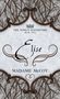 Text: "THE KING'S DAUGHTERS Book Two Elise MADAME McCOY." Verzierungen mit Zweigen und Ornamenten.
