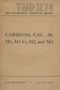 TM 9-1276, WAR DEPARTMENT TECHNICAL MANUAL; CARBINES, CAL. .30, M1, M1A1, M2, and M3; JANUARY 1947. Einfache Abdeckung., Buch