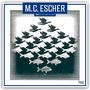 Browntrout: M.C. Escher Official 2026 12 X 24 Inch (Hanging) Monthly Square Wall Calendar Plastic-Free, KAL
