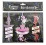 „Powerless Deluxe Bookmark Set“ enthält drei Lesezeichen: Schwert mit "Vicious Little Thing", Krone mit Rosen, Pfeil mit "Pretend With Me"., Buch