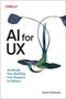 Text: "AI for UX. Accelerate Your Workflow from Research to Delivery. Nadia Elinbabi." Illustration: Ein Kolibri im Flug.
