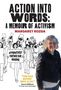 "Action into Words: A Memoir of Activism. Margaret Rozga." Illustration: Menschenmenge mit Schildern, Frau im Vordergrund., Buch