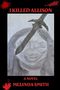 "I KILLED ALLISON" oben. "A NOVEL MELINDA SMITH" unten. Illustration: Gesicht mit Dolch drauf. Rote Blutspritzer., Buch