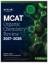 "MCAT Organic Chemistry Review 2027–2028" steht in großen Buchstaben. Grünes Molekül-Modell im Hintergrund., Buch