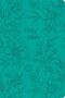 Holman Bible Publishers: NASB Large Print Thinline Bible, Value Edition, Teal Leathertouch, Buch