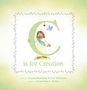 „C is for Creation“, Illustration mit Jesusfigur und Taube, von Blumen umrahmt., Buch