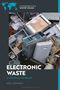 Texte: "Electronic Waste", "a reference handbook", "Josh Lepawsky". Computerteile liegen chaotisch herum.