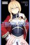 „Parental Advisory Warning: Explicit Content. Trinity Seven, The Seven Magicians.“ Manga-Cover mit blondem Mädchen., Buch