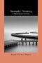"Nomadic Thinking: A Metanarrative of Humanity" und "Buket Korkut-Raptis". Schwarz-weißes Bild mit geschwungenem Steg und ruhigem Wasser., Buch