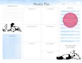 Mandala Publishing: Big Panda and Tiny Dragon Weekly Planner Notepad, Buch