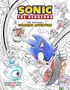 „SONIC THE HEDGEHOG: THE OFFICIAL COLORING ADVENTURE. CHOOSE Your PATH. COLOR Your STORY.“ Sonic und Freunde in Aktion.