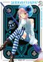 „SHUGO CHARA! 2“, „20th Anniversary Edition“, „PEACH-PIT“. Manga-Mädchen mit pinkem Haar, sitzt mit gestreiften Strümpfen., Buch