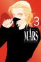 "Fuyumi Soryo's MARS 30th Anniversary Edition, 3." Illustration: Blonde Person mit schwarzem Kragen, roter Hintergrund., Buch