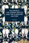 Text: "HELLWORLD: THE HUMAN SPECIES AND THE PLANETARY FACTORY" von Phil Neel. Illustration mit Blumen und Figuren., Buch