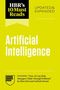 Titel: "Artificial Intelligence", "HBR's 10 Must Reads", "Updated & Expanded". Gelbes Cover mit schwarzem und weißem Text., Buch