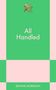 Text: "All Handled" und "BONNIE MORRISON". Oben ist ein geflügelter Engel mit der Zahl "831". Hintergrund: Grün und Rosa., Buch