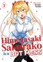 Texte: "Himegasaki Sakurako is a Hot Mess", "Story & Art: Kosuke Yasuda". Illustration eines Mädchens mit blonden Haaren., Buch