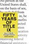 Sherry Boschert: Fifty Years of Title IX, Buch
