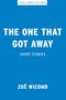 FINAL COVER TO COME. THE ONE THAT GOT AWAY. SHORT STORIES. ZOË WICOMBC. Blaues Cover, weiße Schrift.