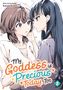 "My Goddess is Precious Today, Too." Zwei Frauen blicken sich intensiv an, eine mit kurzen, die andere mit langen Haaren., Buch