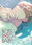„BOSS, BXTCH, BABY!“ und „2 STORY & ART: DACTO“. Illustration eines Jungen, der unter Wasser blickt., Buch