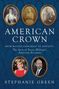 "American Crown" und "Stephanie Green". Fünf ovale Porträts auf blauem Hintergrund., Buch