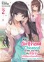 Text: "My Girlfriend Cheated on Me, and Now My Flirty Underclassman Won’t Leave Me Alone." Zwei Anime-Mädchen, eines mit einer Dose., Buch