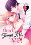 "Don't Tempt Me, VP!" oben rechts "Kana Nakatsuki" mit einer 2 im Herzen. Illustration eines Paares in Nahaufnahme., Buch