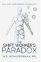 Buchtitel: "The Shift Worker's Paradox" von R.E. Hengsterman. Ein Körper aus Uhren symbolisiert den Einfluss von Schichtarbeit., Buch