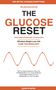 "THE GLUCOSE RESET: Effortless Weight Loss with CGM TECHNOLOGY", in großen Lettern, mit wellenartiger Grafik darunter.