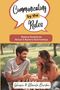"Communicating by the Rules", "Remove Roadblocks Refuel & Restore Relationships." Paar plaudert glücklich auf Picknickdecke.