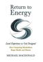 "Return to Energy. Lived Experience as God Designed. How Competing Metabolisms Shape Health and Disease. Michael MacDonald." Abstrakte Wirbel im Hintergrund.